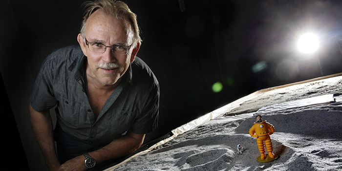 Professor i rumteknologi John Leif Jørgensen fejrer i november 2022 sit 40 års jubilæum på DTU. (Foto: DTU Space/M. Schlosser)