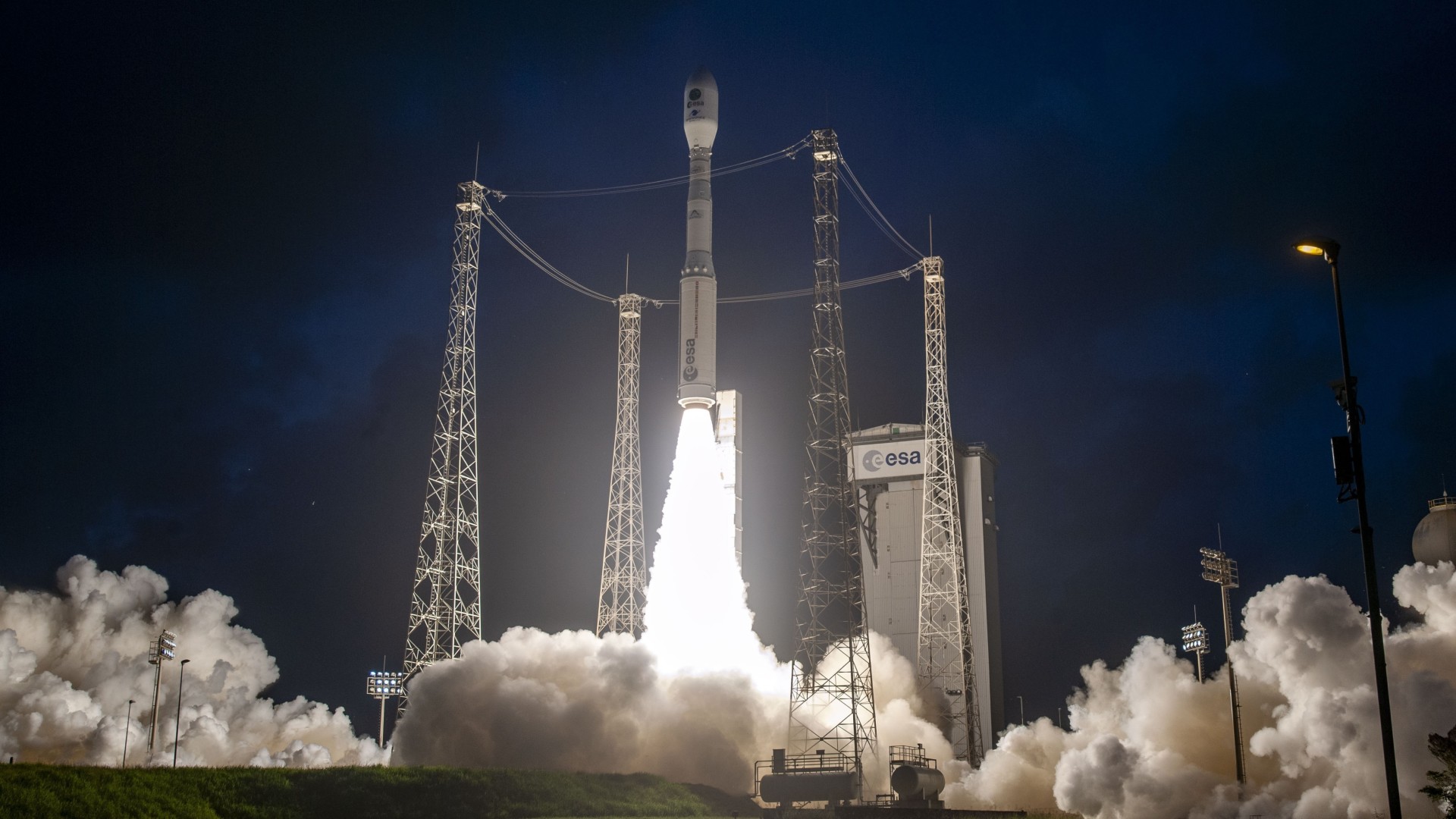 ESA's Biomass-satellit med bidrag fra DTU Space blev opsendt fra Fransk Guyana 29. april 2025.