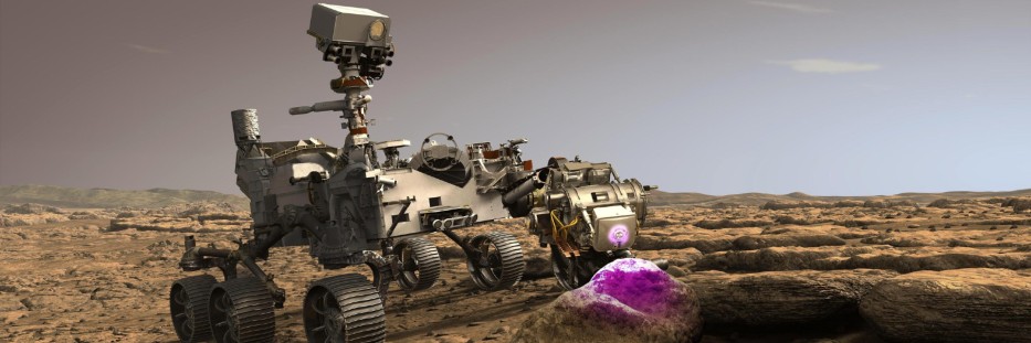 The camera system from DTU Space as it could look in action on Mars (Illustration: NASA) 