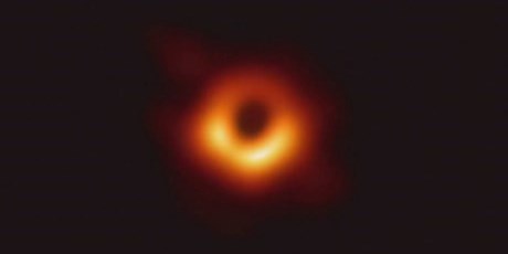 Omrids af et sort hul. (illustration: NASA)