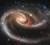 To nye bevillinger fra Willum Fonden og Carlsbergfondet skal bl.a. bruges til at forske i galaksers livscyklus - her ses en del af de to interagerende galakser kaldet Arp 273. (Illustration: NASA, ESA, Hubble Heritage Team/STScI/AURA)